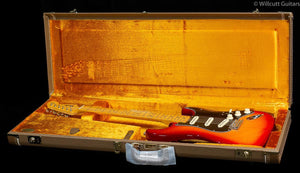 Fender Rarities Flame Ash Top Stratocaster Plasma Red Burst (741)