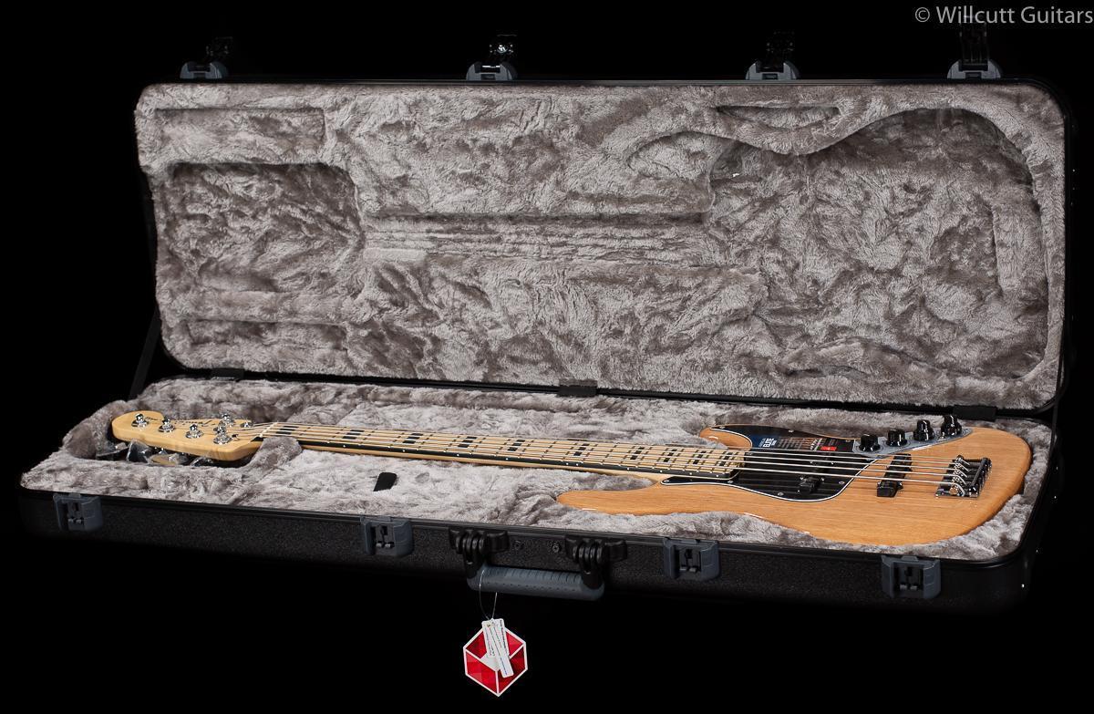 Fender American Elite Jazz Bass V Natural