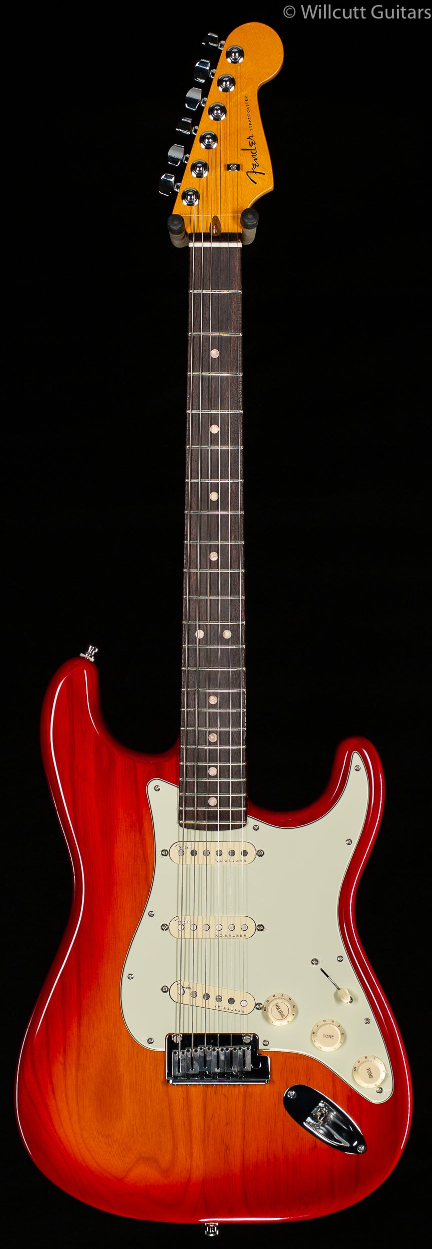 Fender American Ultra Stratocaster Plasma Red Burst Rosewood Fingerboard