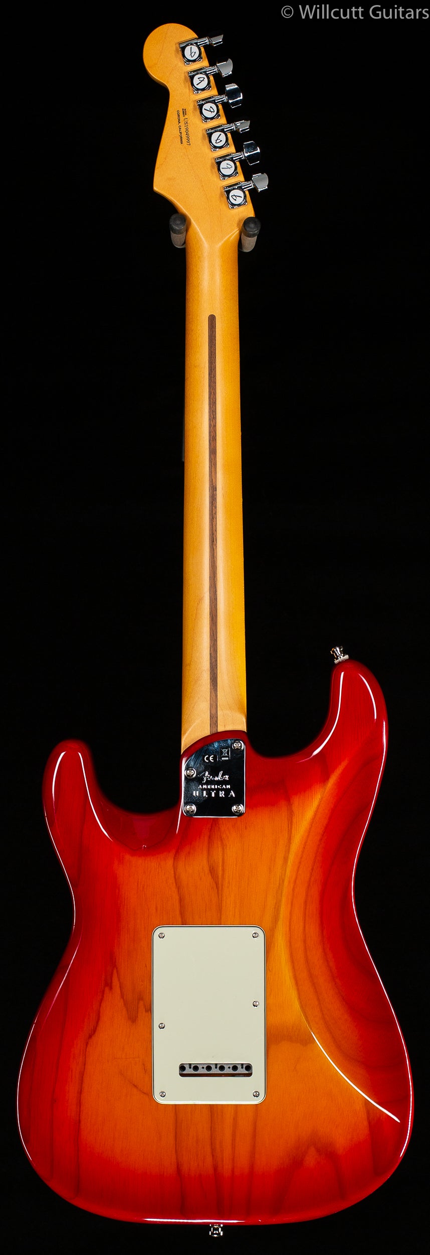 Fender American Ultra Stratocaster Plasma Red Burst Rosewood Fingerboard