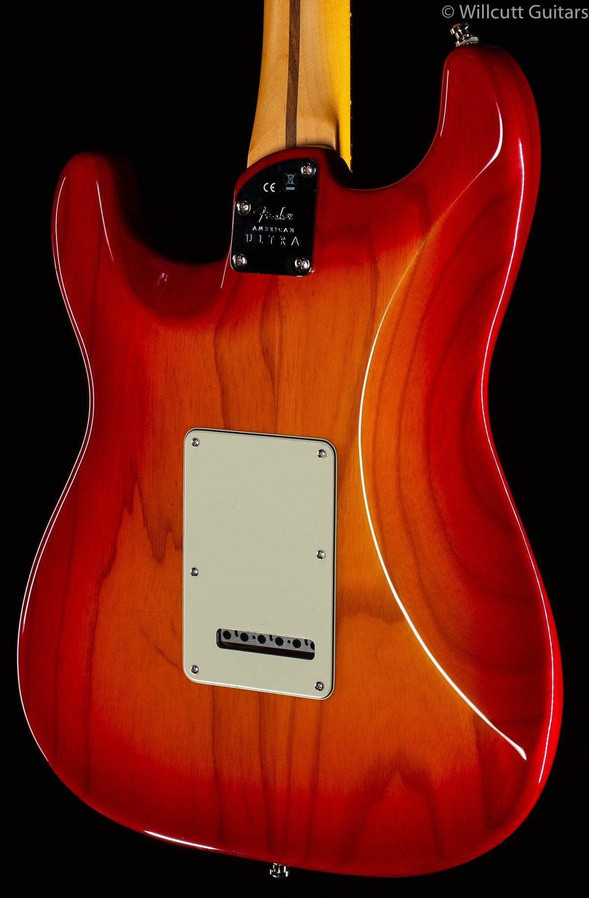 Fender American Ultra Stratocaster Plasma Red Burst Rosewood Fingerboard