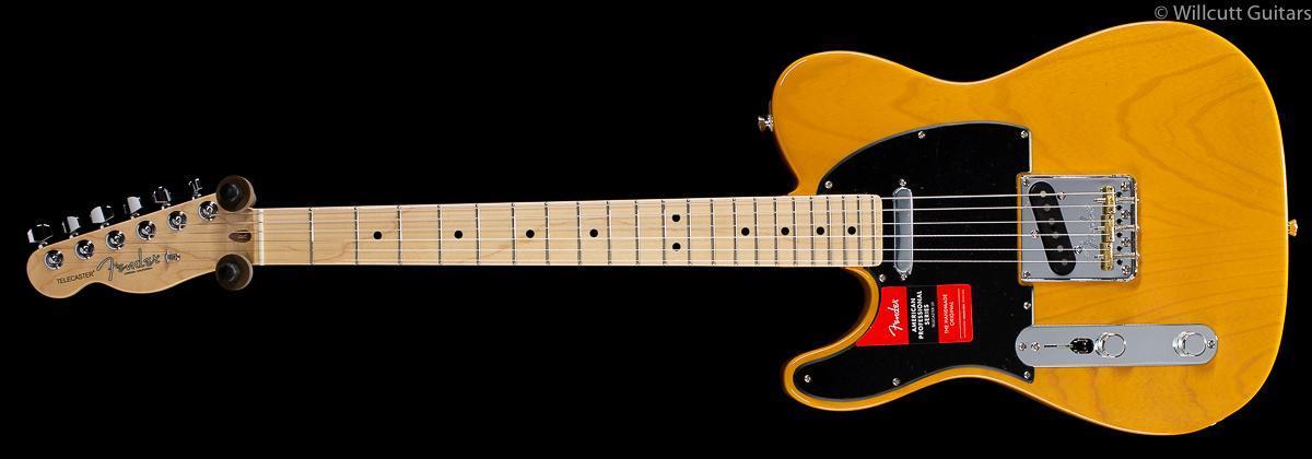 Fender American Professional Telecaster Butterscotch Blonde Lefty
