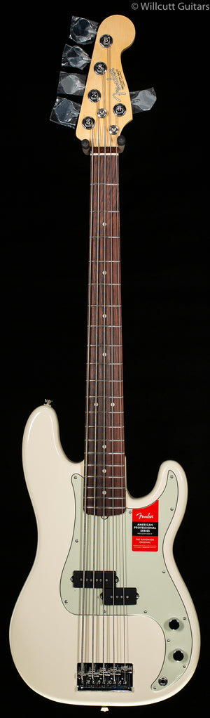 Fender American Professional Precision Bass V Olympic White