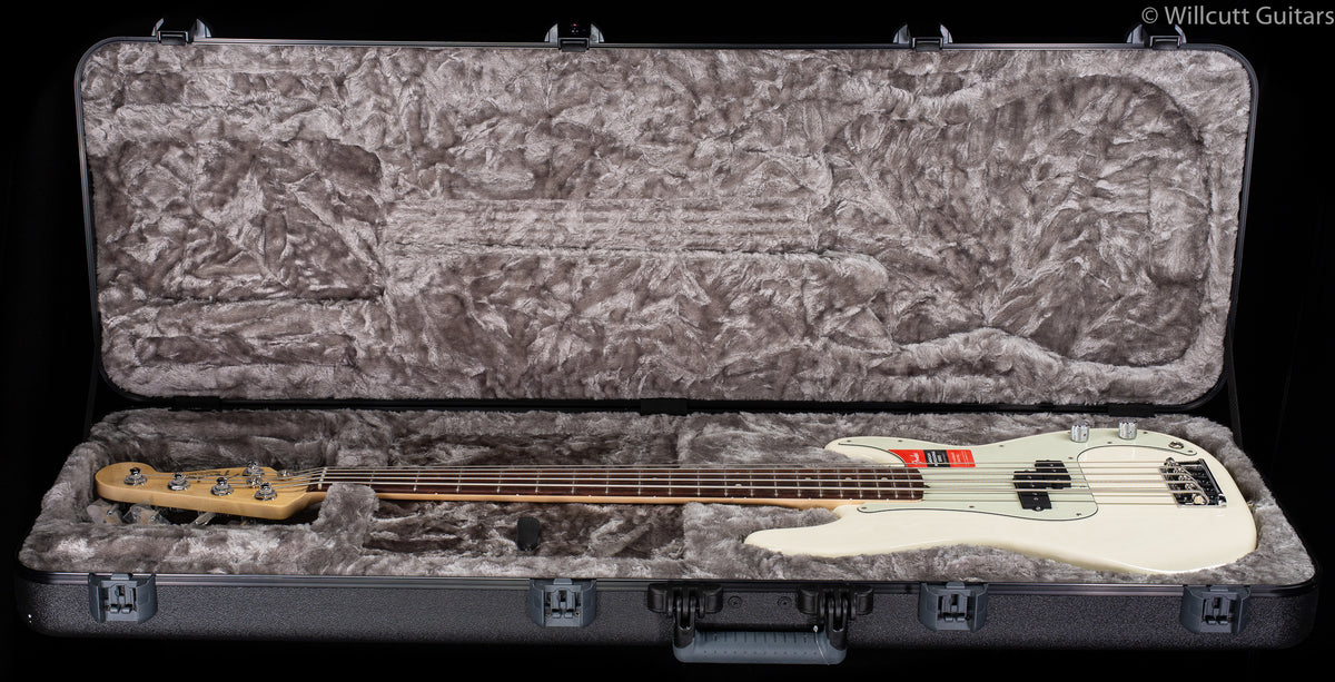 Fender American Professional Precision Bass V Olympic White