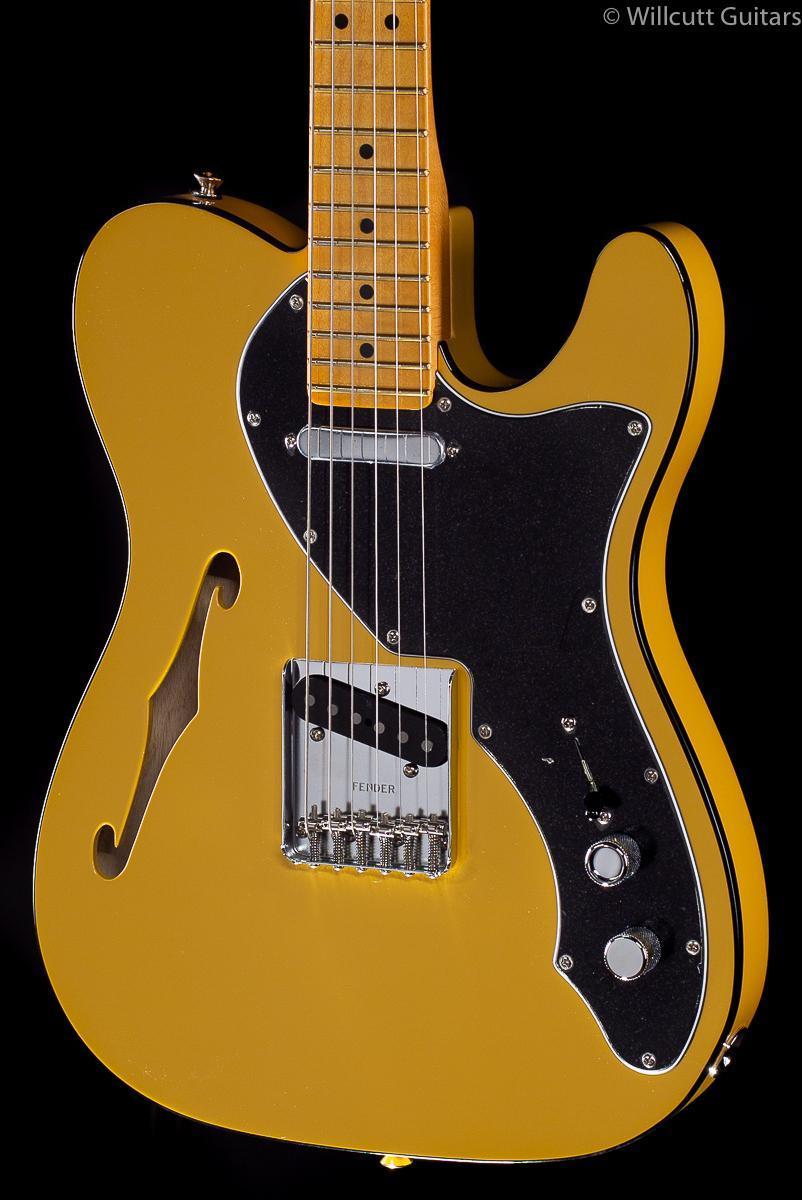 Fender Britt Daniel Thinline Telecaster Amarillo Gold