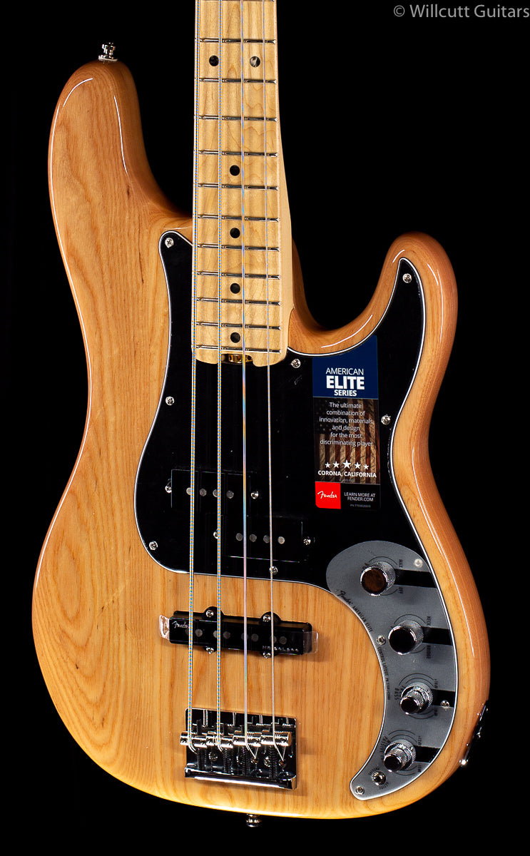 Fender American Elite Precision Bass Natural