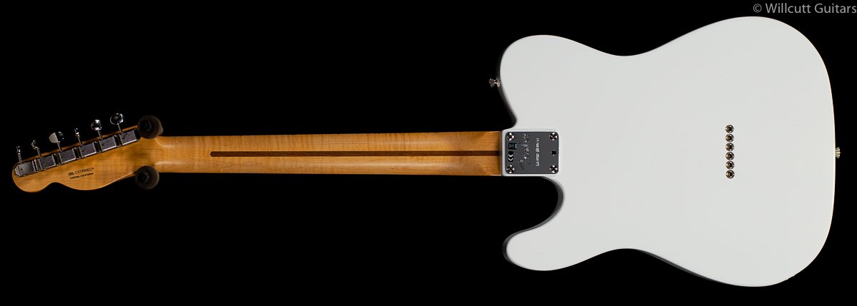 Fender FSR Two-Tone Tele Thinline Daphne Blue Ebony (163)