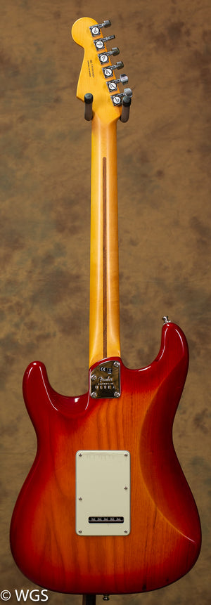 Fender American Ultra Stratocaster Plasma Red Burst Maple (864)