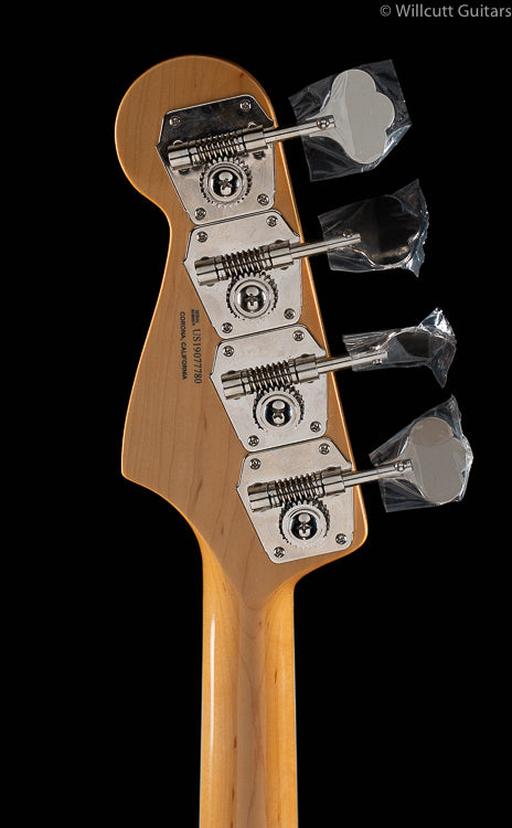 Fender Rarities Flame Ash Top Jazz Bass Plasma Red Burst (780)