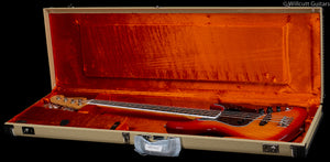 Fender Rarities Flame Ash Top Jazz Bass Plasma Red Burst (780)