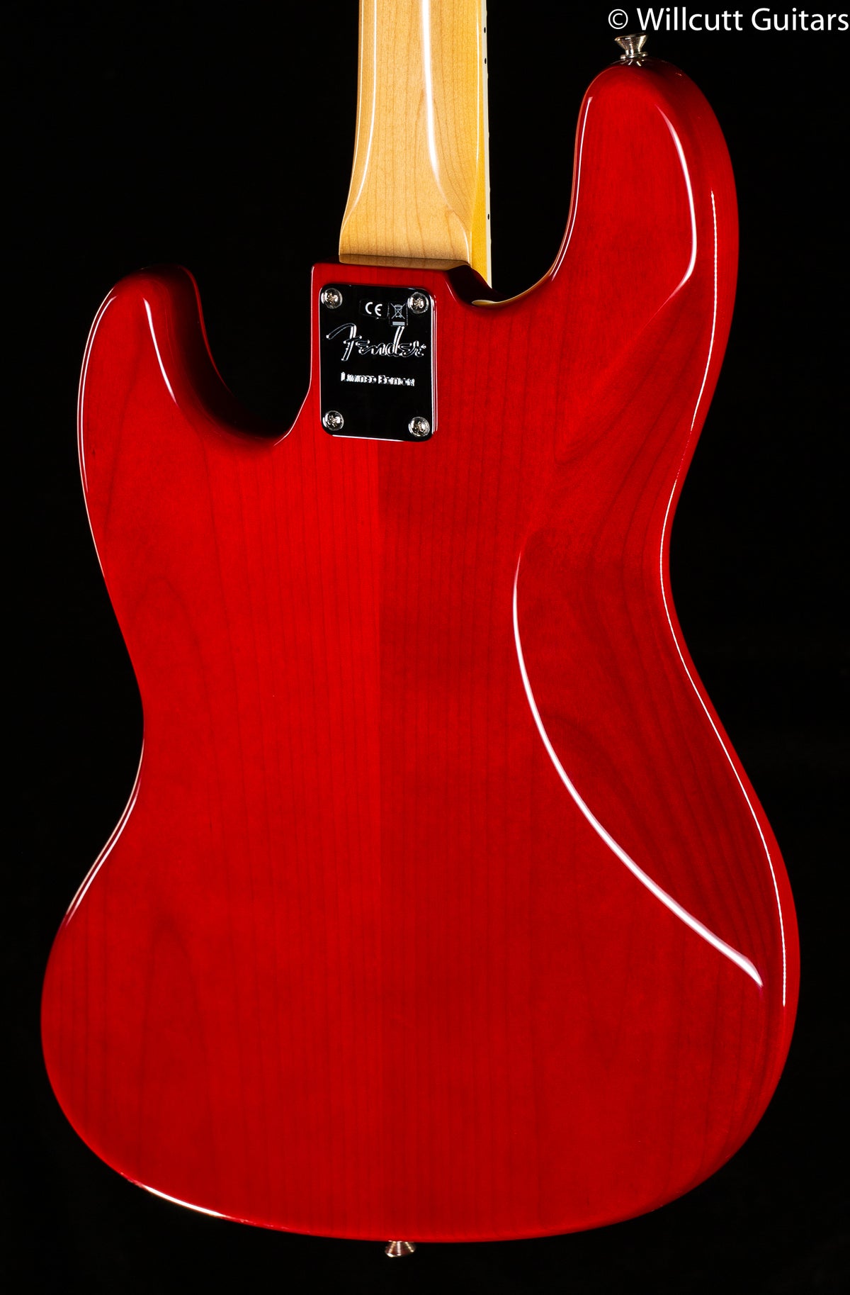 Fender Rarities Flame Ash Top Jazz Bass Plasma Red Burst (565) Bass Guitar