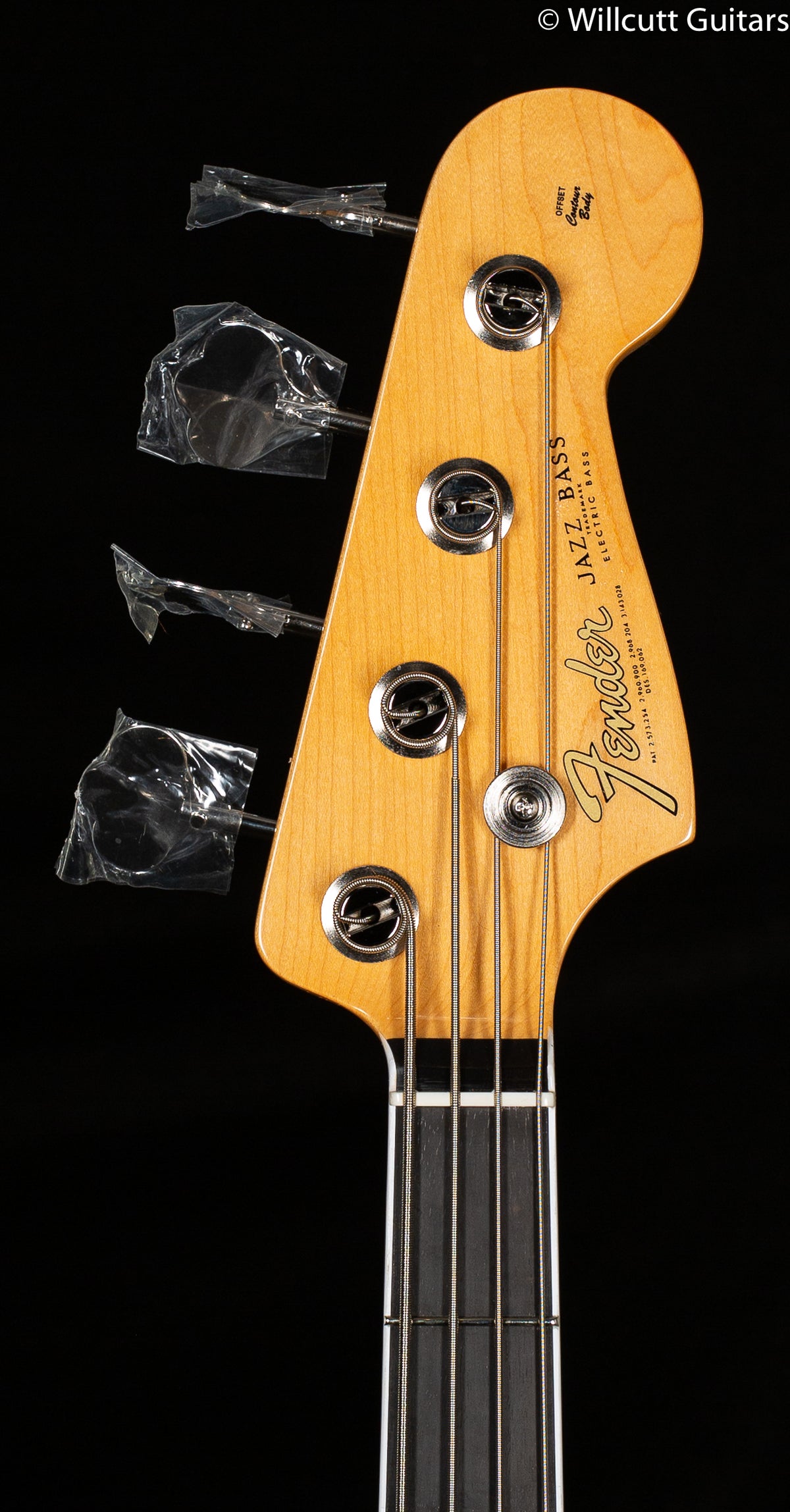 Fender Rarities Flame Ash Top Jazz Bass Plasma Red Burst (565) Bass Guitar