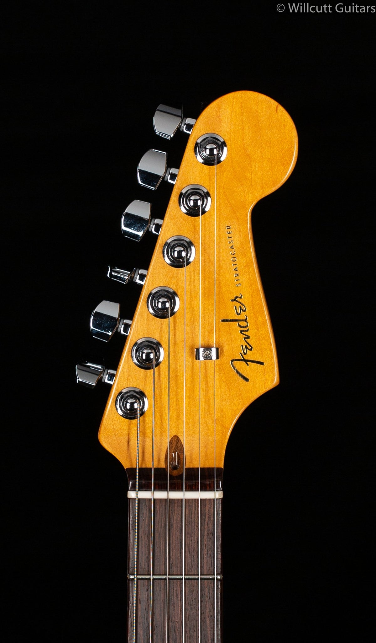 Fender American Ultra Stratocaster Arctic Pearl Rosewood Fingerboard