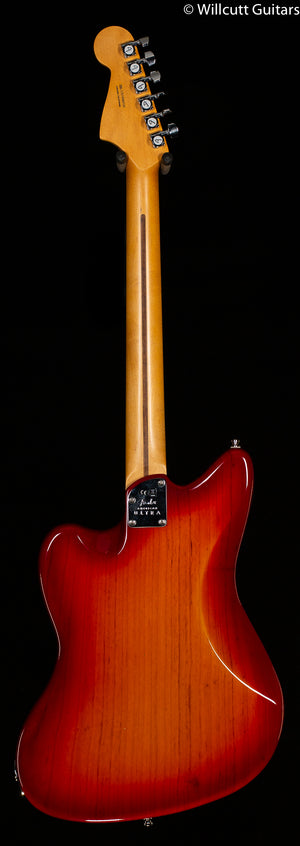 Fender American Ultra Jazzmaster Maple Fingerboard Plasma Red Burst DEMO