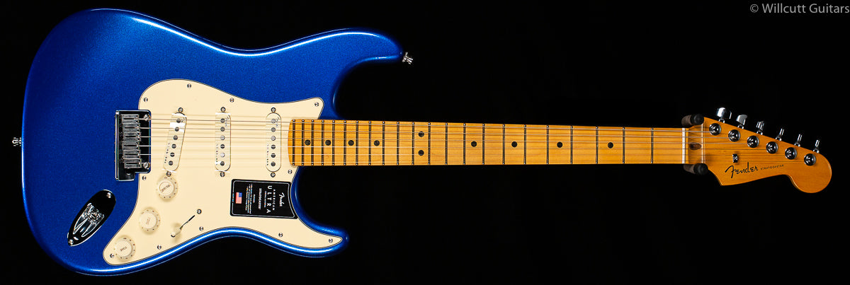 Fender American Ultra Stratocaster Cobra Blue - Willcutt Guitars