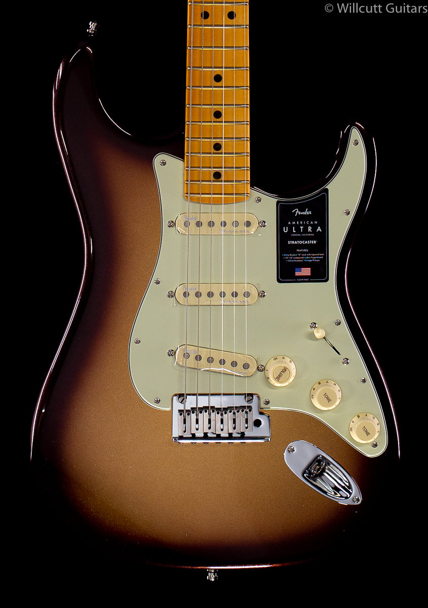 Fender American Ultra Stratocaster Mocha Burst Maple - Willcutt