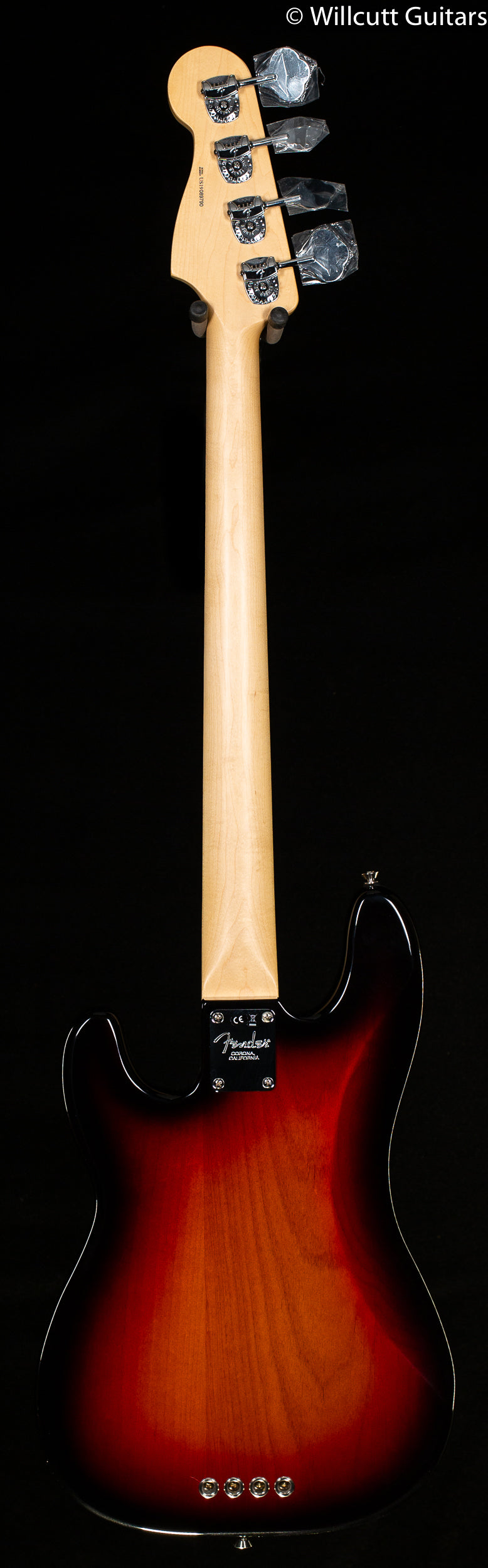 Fender American Professional Precision Bass 3-Tone Sunburst Rosewood Bass Guitar