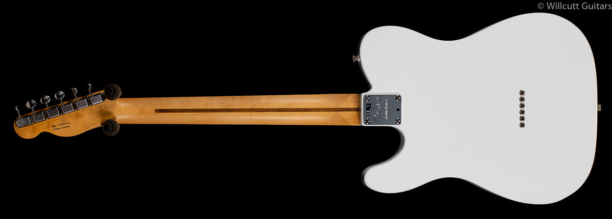 Fender FSR Two-Tone Tele Thinline Daphne Blue Ebony (163)