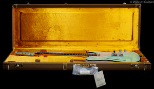 Fender FSR Two-Tone Telecaster Thinline Surf Green Ebony (198)