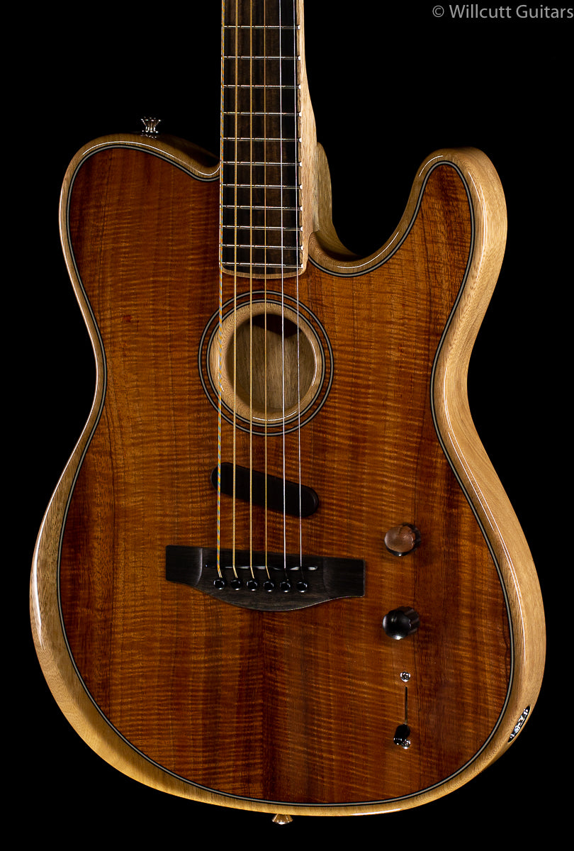 Fender American Acoustasonic Telecaster Koa