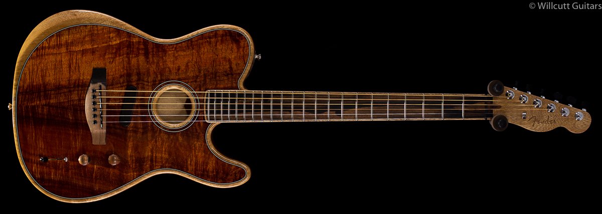 Fender American Acoustasonic Telecaster Koa