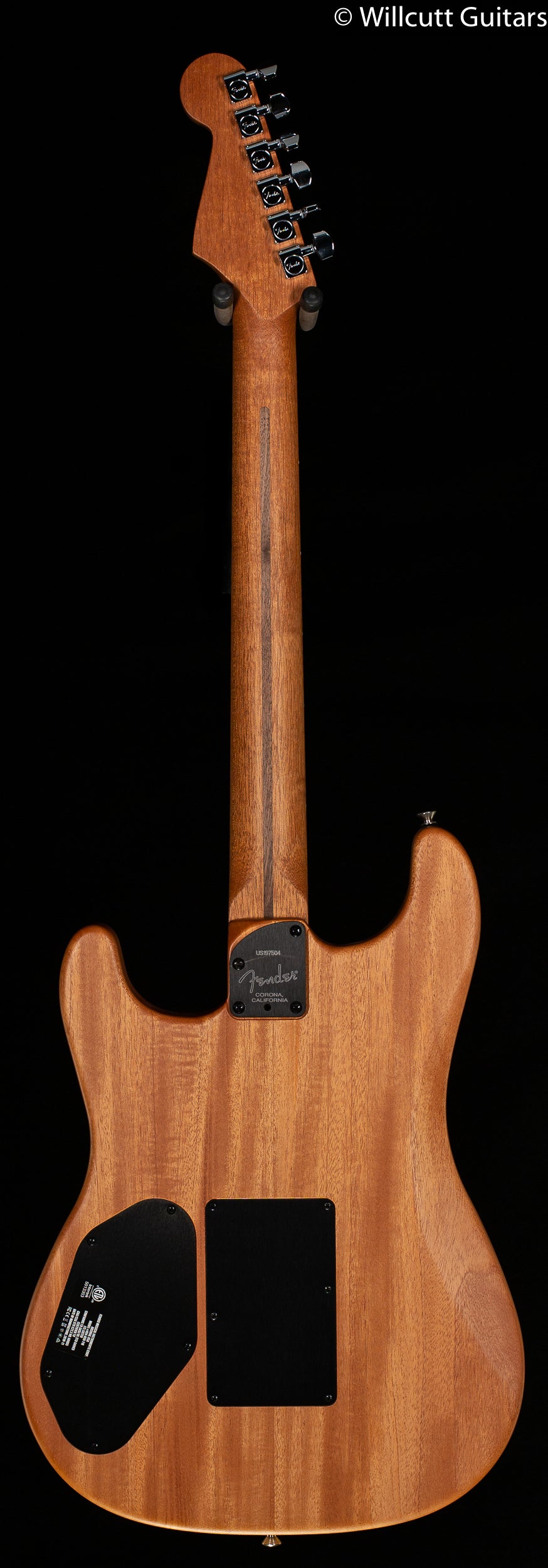 Fender American Acoustasonic Strat Natural Ebony Fingerboard (504)