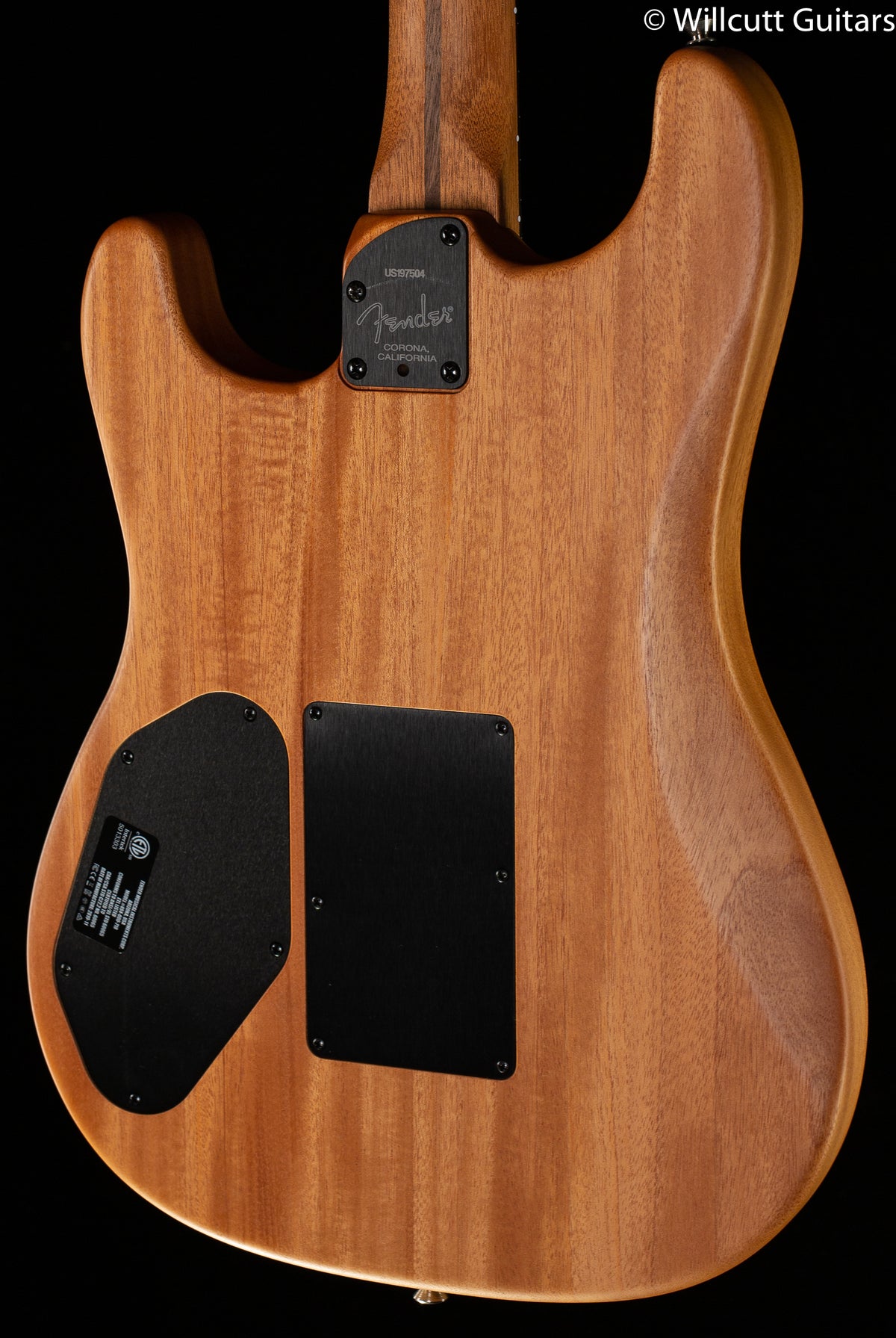 Fender American Acoustasonic Strat Natural Ebony Fingerboard (504)