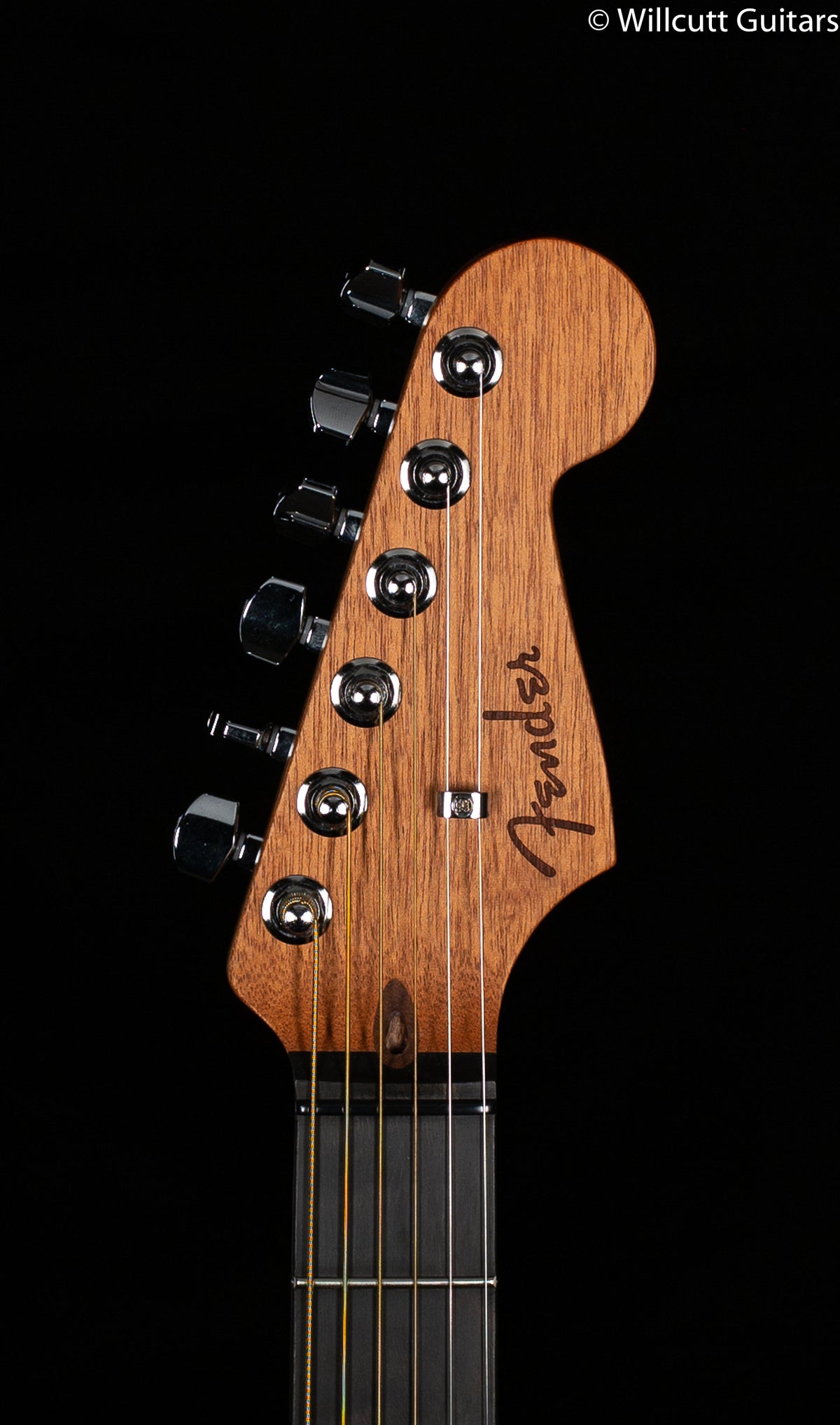 Fender American Acoustasonic Strat Natural Ebony Fingerboard (504)