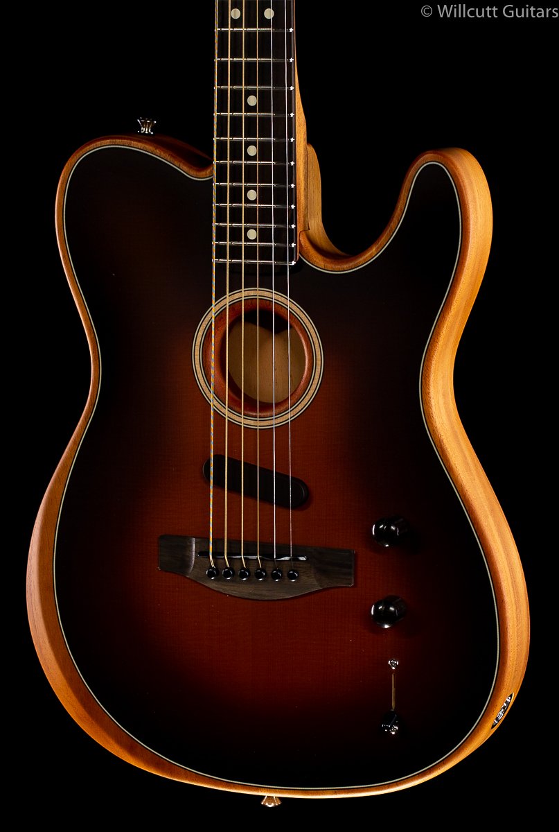 Fender American Acoustasonic Telecaster Sunburst - Willcutt Guitars