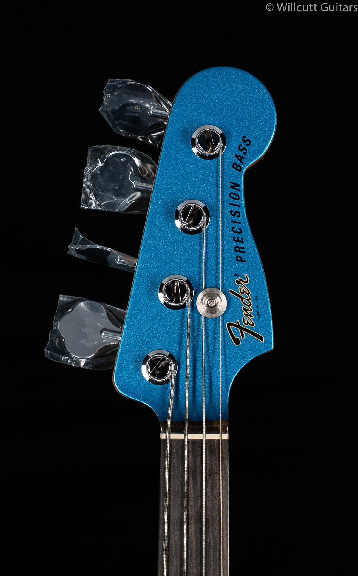 Fender Tony Franklin Fretless Precision Bass Lake Placid Blue Ebony Fingerboard