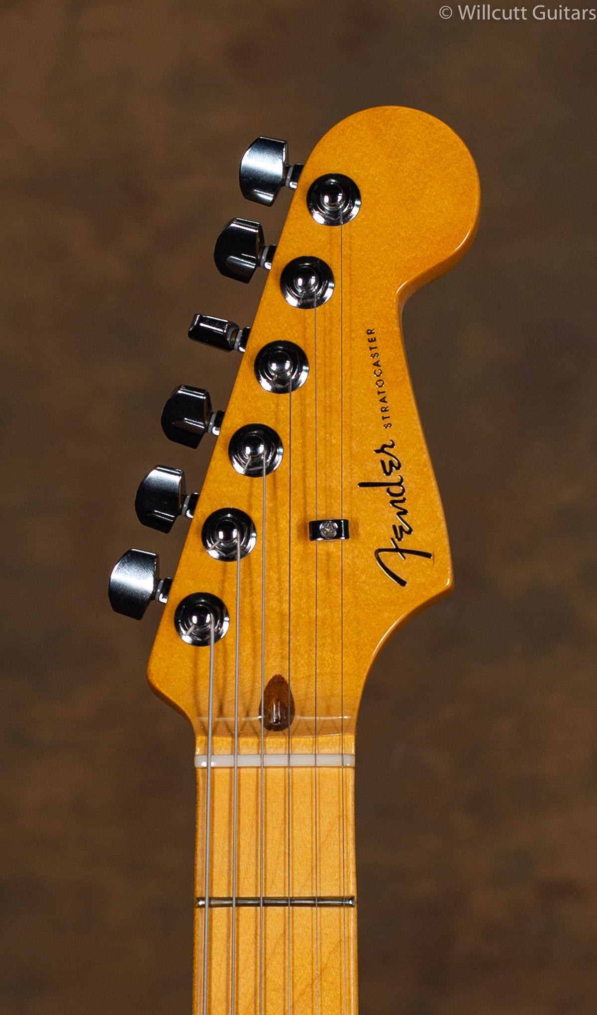 Fender American Ultra Stratocaster Cobra Blue Maple USED