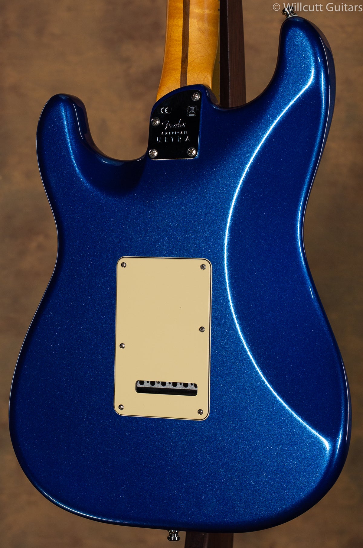 Fender American Ultra Stratocaster Cobra Blue Maple USED