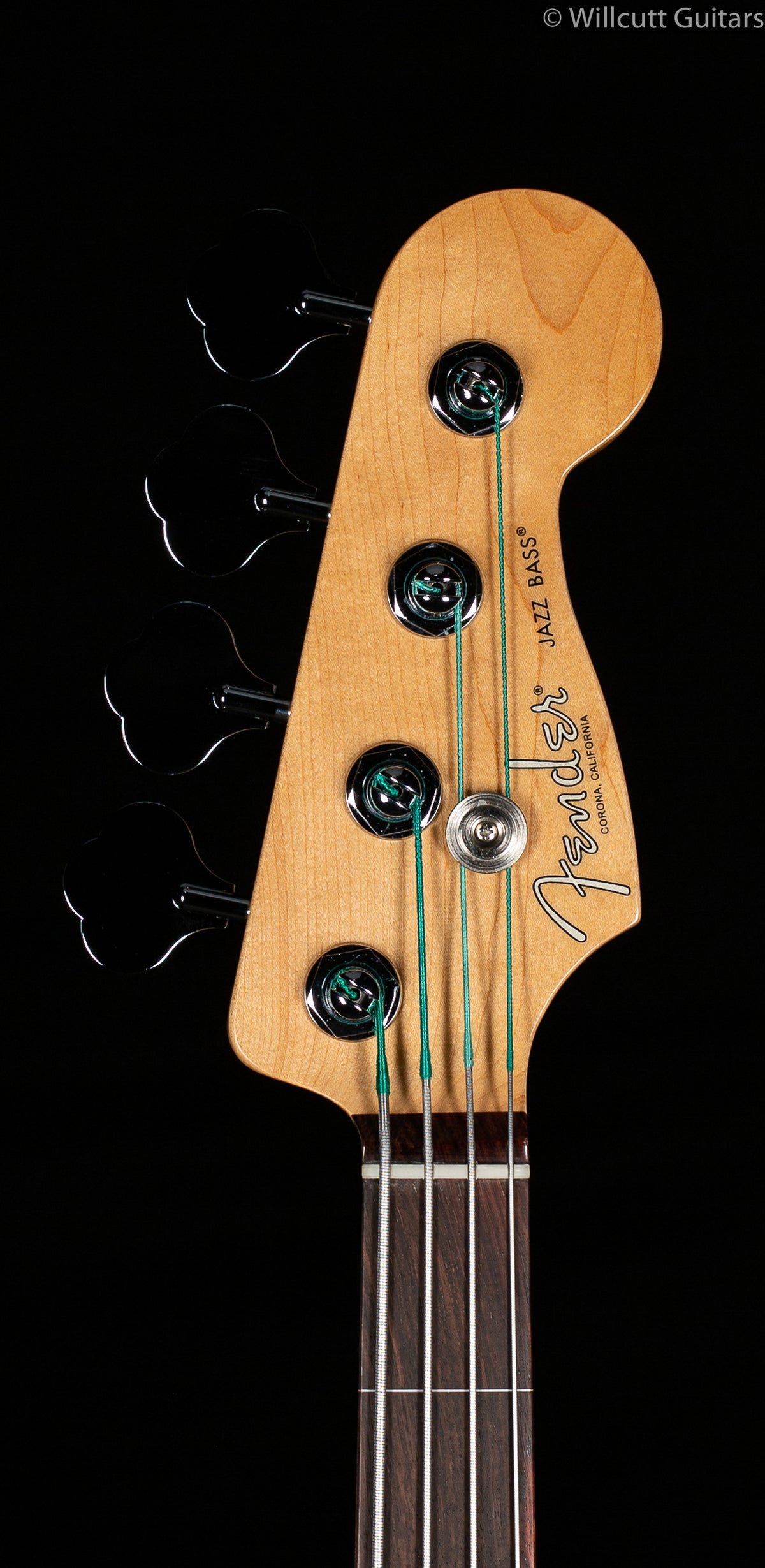 Fender American Professional Jazz Bass Fretless 3-Tone Sunburst Rosewood Bass Guitar (434)