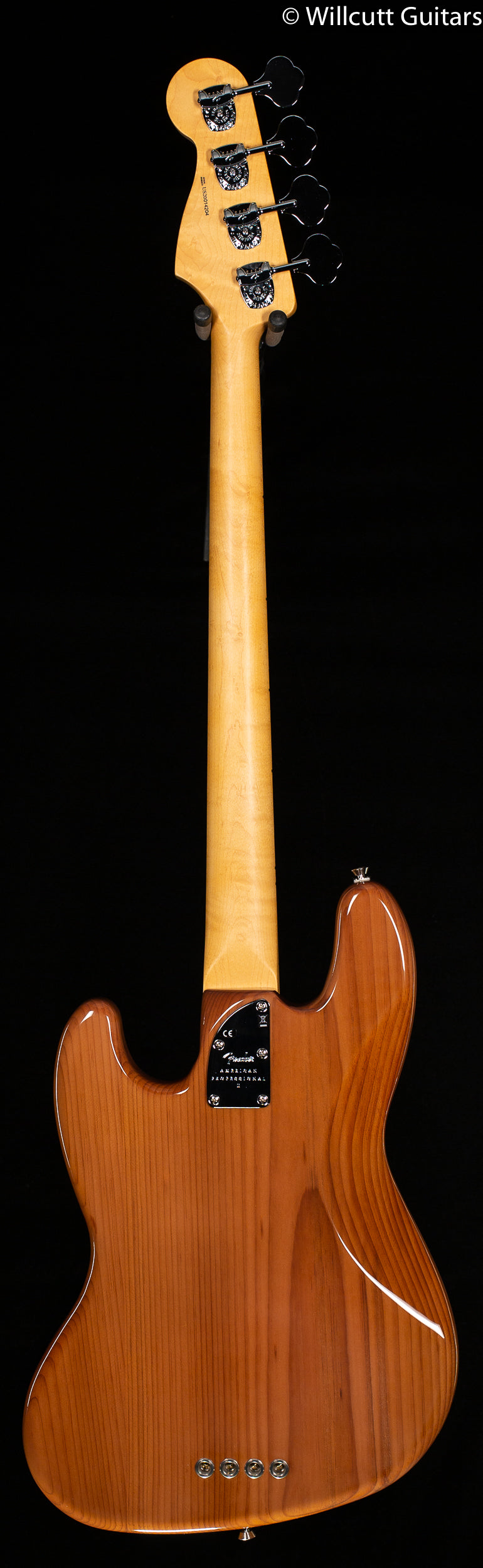 Fender American Professional II Jazz Bass Maple Fingerboard Roasted Pine Maple Fingerboard DEMO