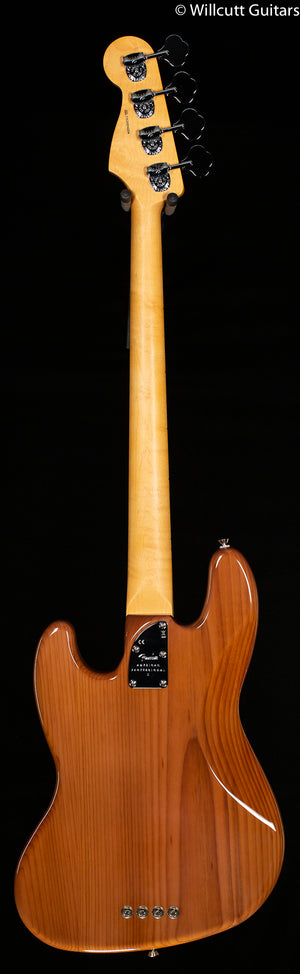 Fender American Professional II Jazz Bass Maple Fingerboard Roasted Pine Maple Fingerboard DEMO