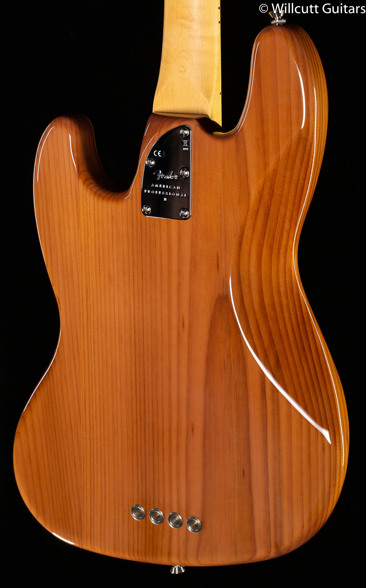 Fender American Professional II Jazz Bass Maple Fingerboard Roasted Pine Maple Fingerboard DEMO