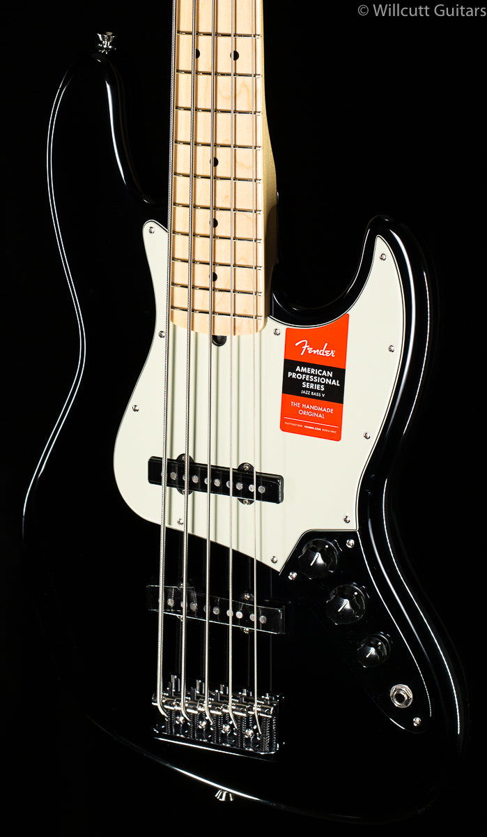 Fender American Professional Jazz Bass V Black