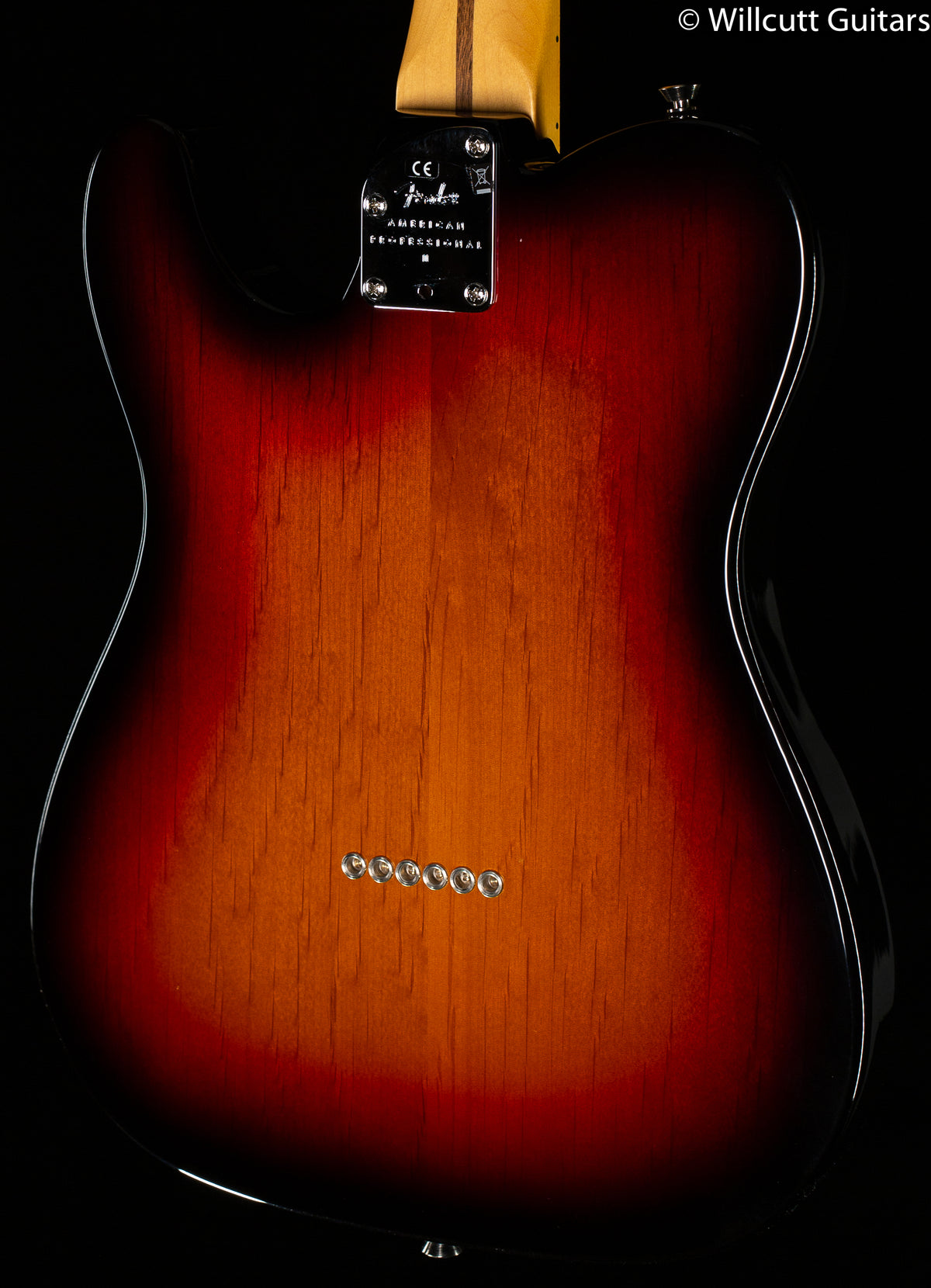 Fender American Professional II Telecaster 3-Color Sunburst DEMO