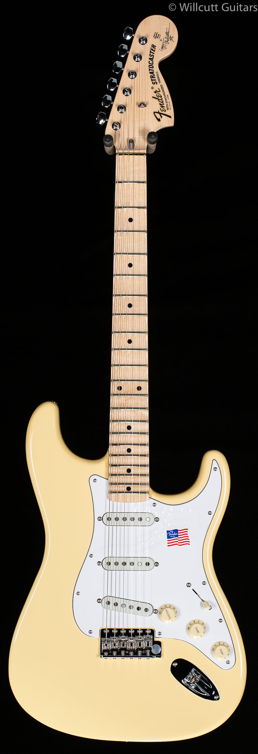 Fender Yngwie Malmsteen Stratocaster Vintage White Scalloped Maple Fretboard