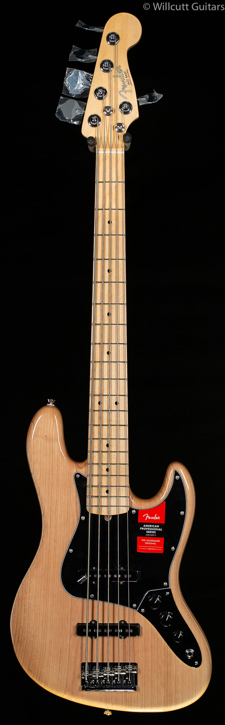Fender American Professional Jazz Bass V Natural Maple - Willcutt
