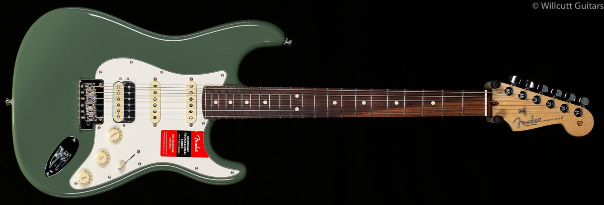 Fender American Professional Stratocaster HSS Anitque Olive