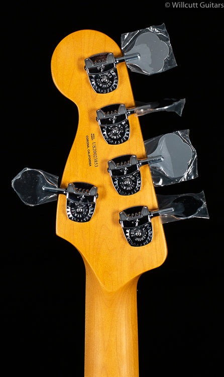 Fender American Ultra Jazz Bass® V, Maple Fingerboard, Plasma Red Burst (853)