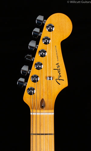 Fender American Ultra Stratocaster® HSS, Maple Fingerboard, Plasma Red Burst