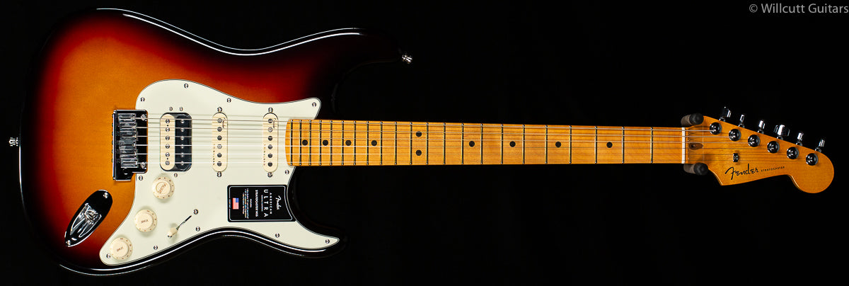 Fender American Ultra Stratocaster HSS Ultraburst Maple - Willcutt