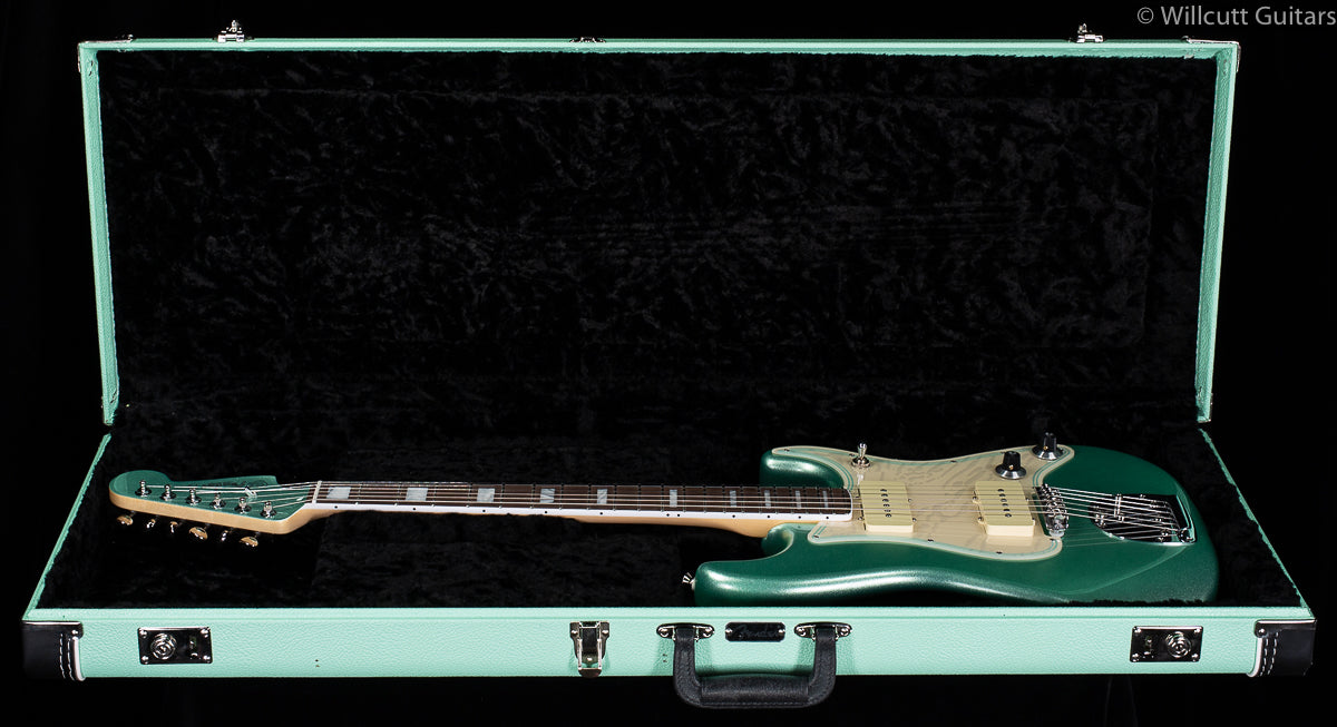 Fender Parallel Universe Vol II Jazz Strat Mystic Surf Green