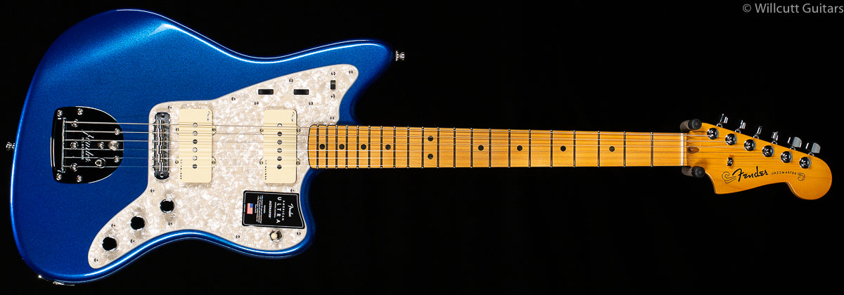Fender American Ultra Jazzmaster Cobra Blue Maple - Willcutt Guitars