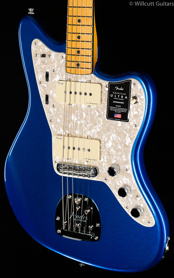 Fender American Ultra Jazzmaster Cobra Blue Maple - Willcutt Guitars