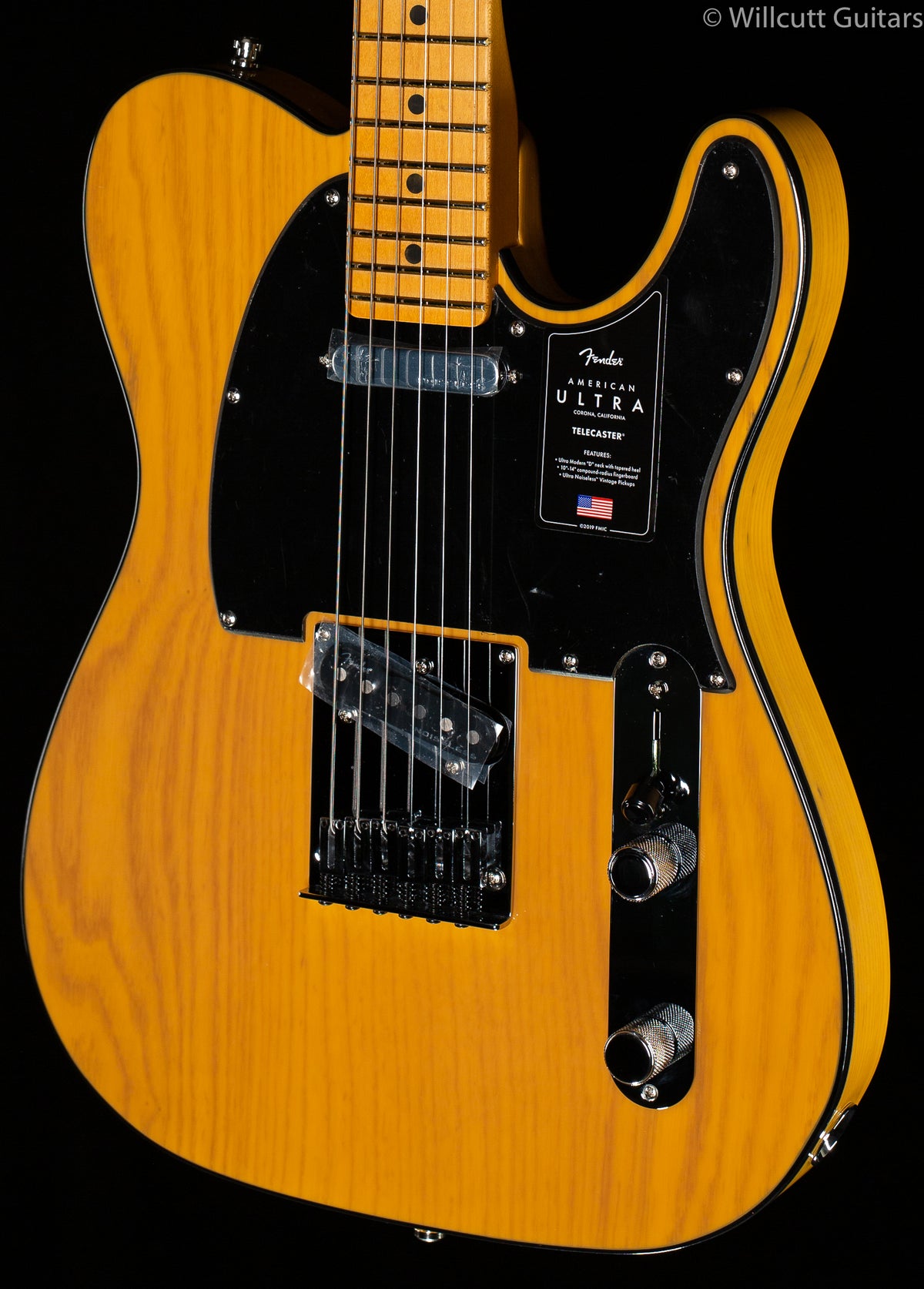 Fender American Ultra Telecaster Butterscotch Blonde