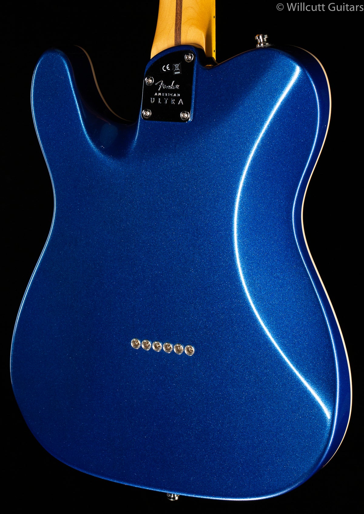 Fender American Ultra Telecaster Cobra Blue Maple
