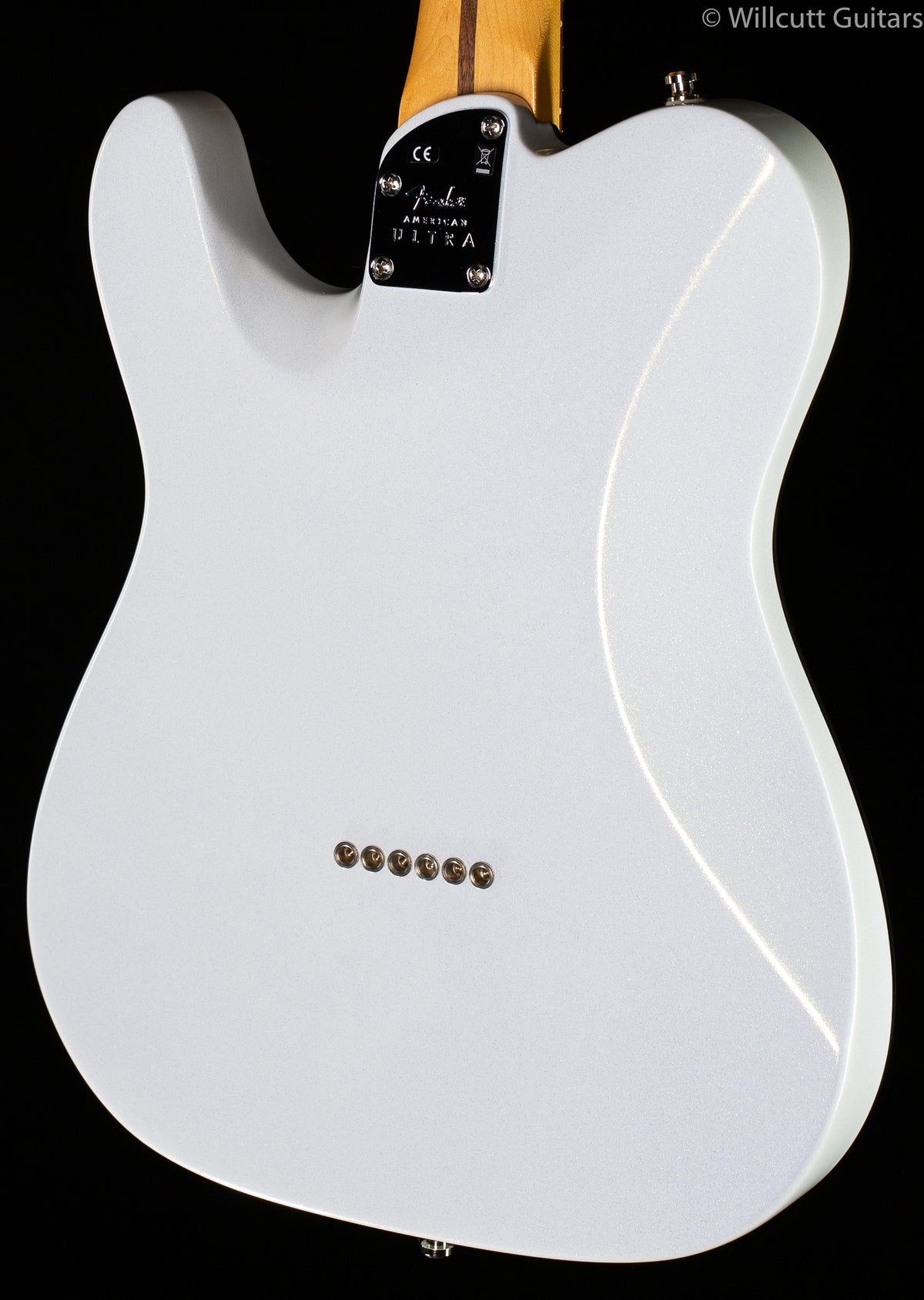 Fender American Ultra Telecaster Arctic Pearl Rosewood